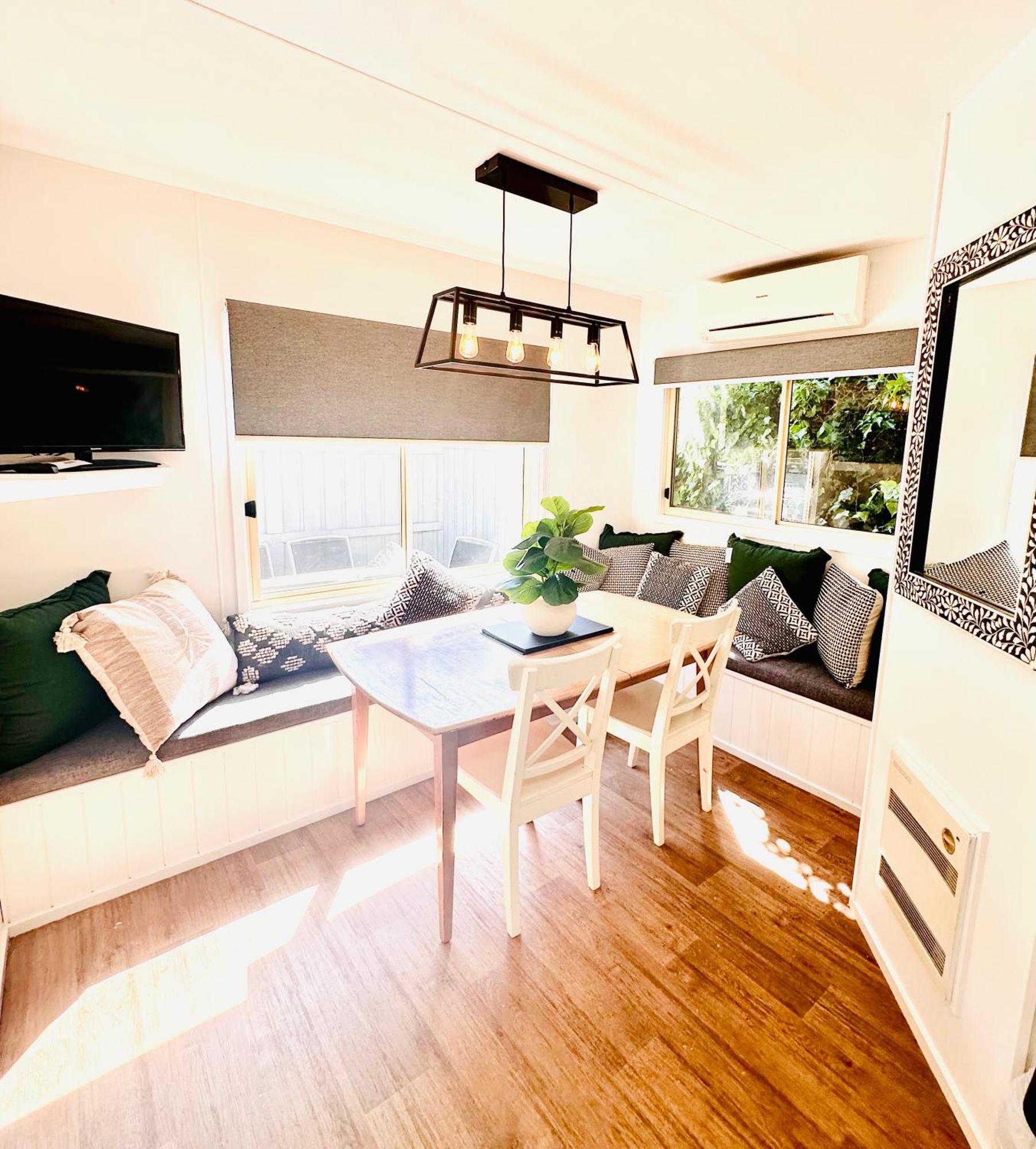 Kanasta Caravan Park Rye Rum bild